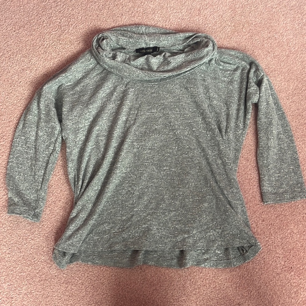 Love Tree Gray Sweater Size S